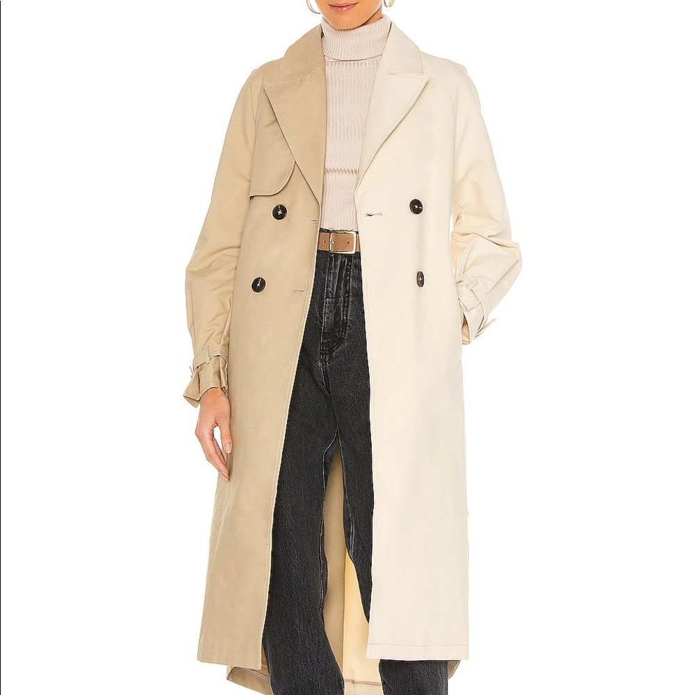 ATOIR ECHO ASYMMETRICAL BICOLOR TRENCH AUS/8 US/4